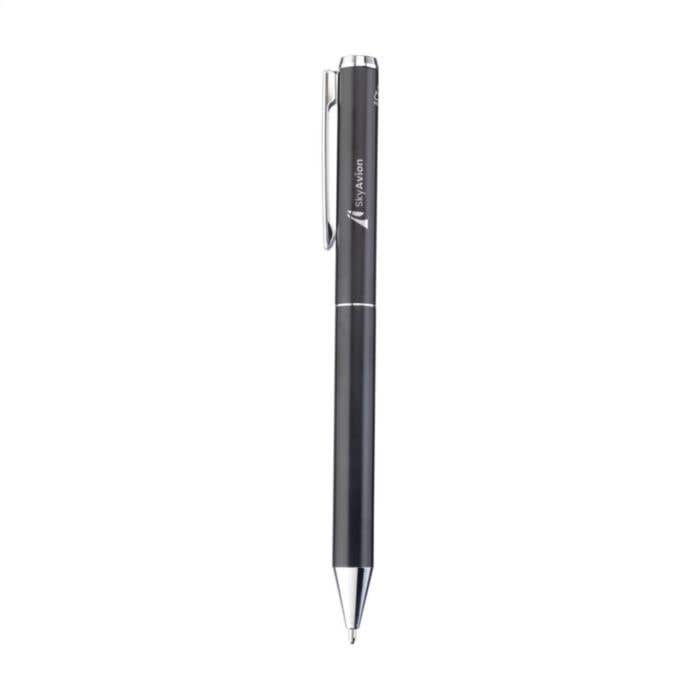 Stylo à bille | Aluminium recyclé | Mécanisme rotatif à clic