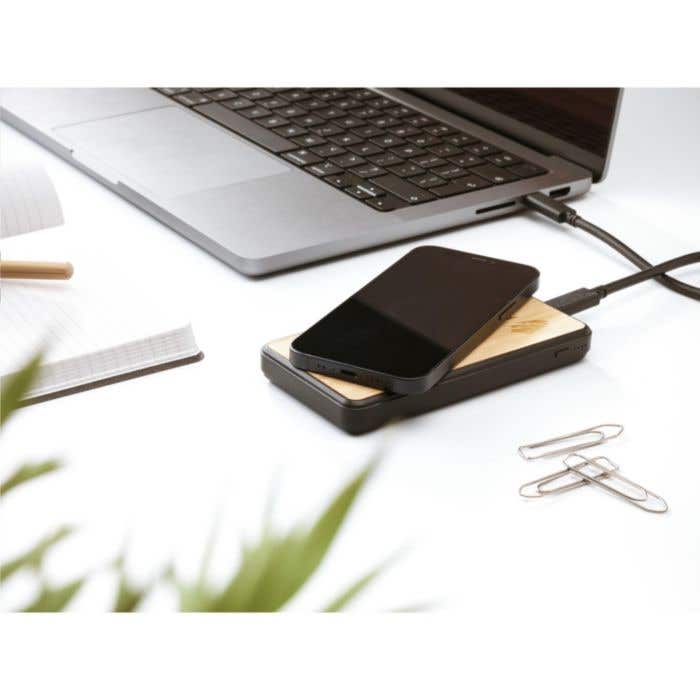 Powerbank | Recyclé | 10.000 mAh | Chargement sans fil