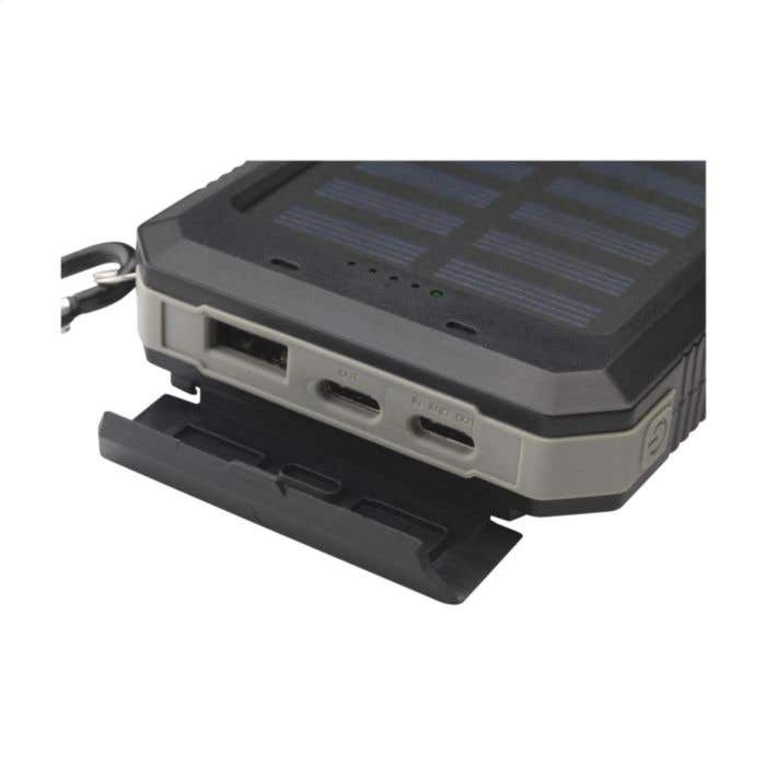 Powerbank | Gerecycled | 8.000 mAh | Solar panel