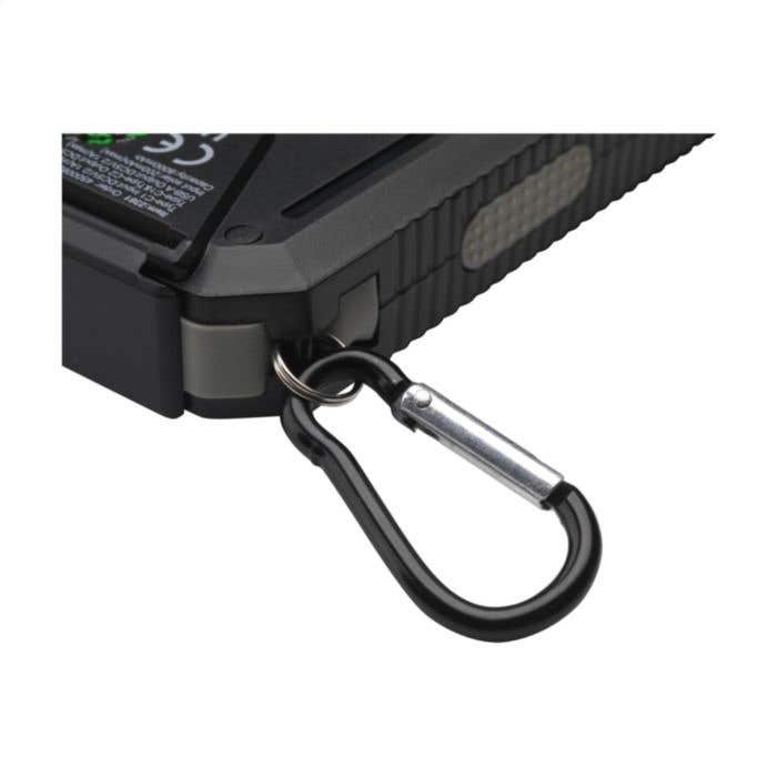 Powerbank | Recyclé | 8.000 mAh | Panneau solaire