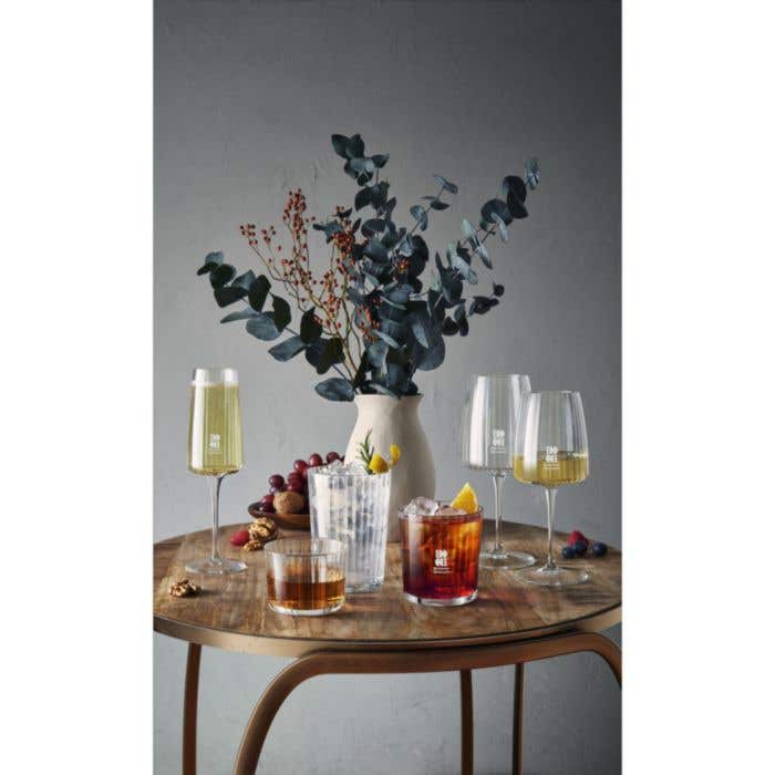 Wijnglas Ribbio | 370 ml | Geribbeld design