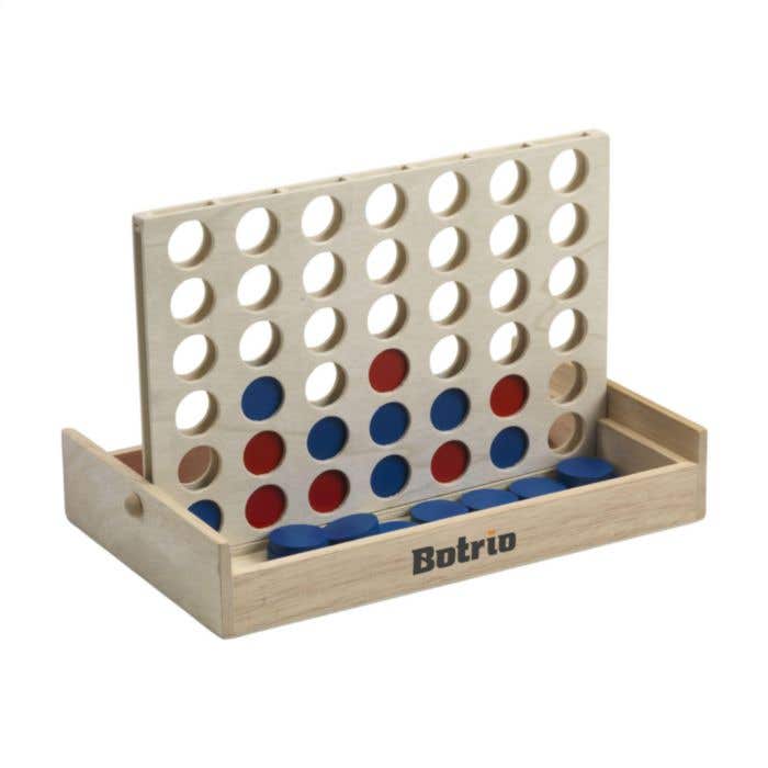 Puissance Quatre Jeu | Bois FSC® | Cadre pivotant