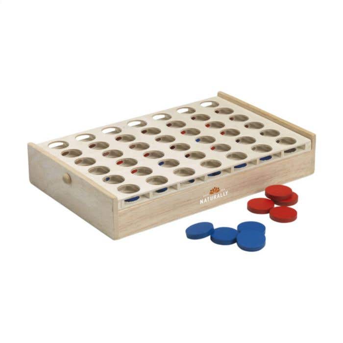Puissance Quatre Jeu | Bois FSC® | Cadre pivotant
