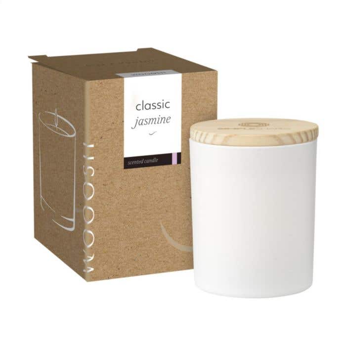 Wooosh Bougie Parfumée | Cire de Soja | Parfum: Jasmin