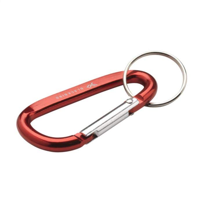Karabijnhaak | Gerecycled aluminium | Met sleutelring