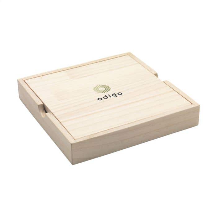 Plateau de sudoku | Bois de pin | 81 pions | Compartiment de rangement inclus