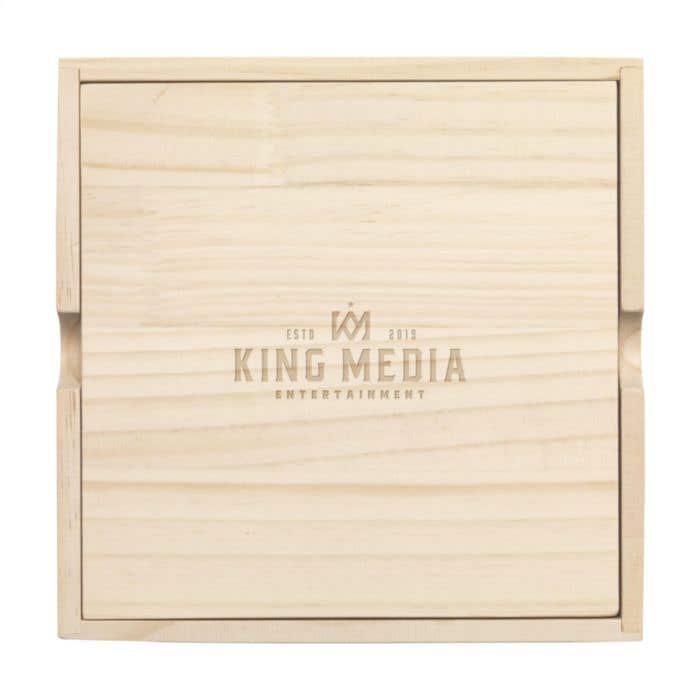 Plateau de sudoku | Bois de pin | 81 pions | Compartiment de rangement inclus