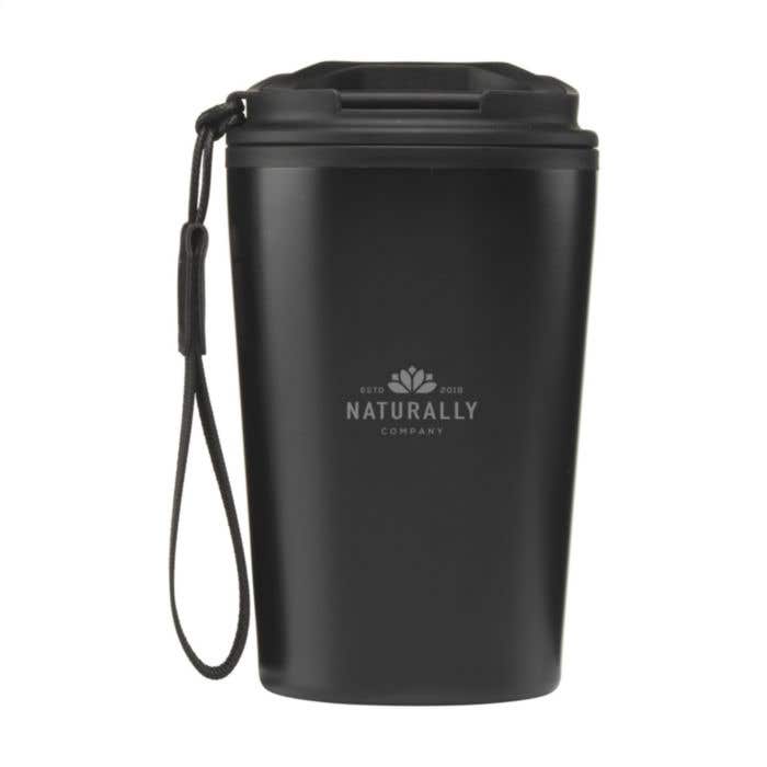 Wooosh | Gobelet de voyage | Acier inoxydable recyclé | 400 ml