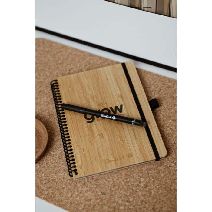 Carnet de notes Bambook | Effaçable | A5 | Bambou
