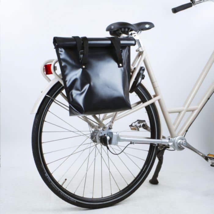 Fraenck Sacoche vélo | Toile de voile upcyclée | Hydrofuge