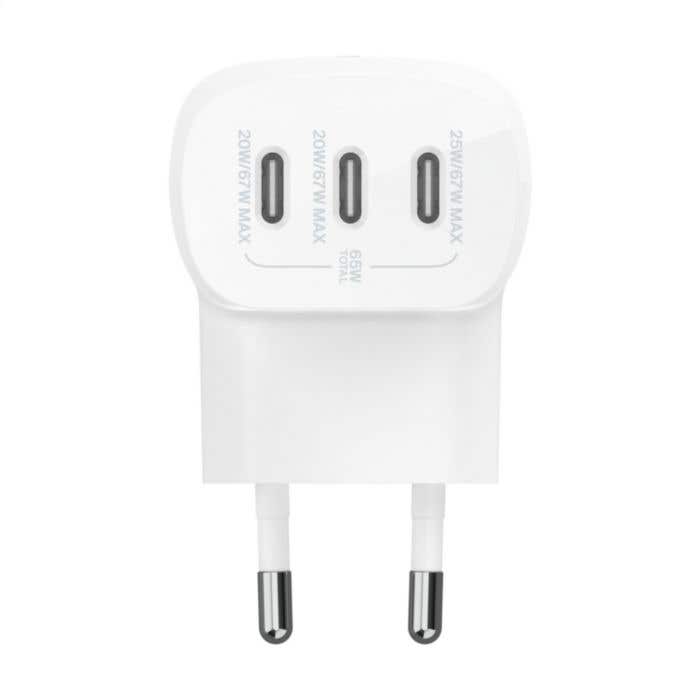Belkin Chargeur secteur | 3 ports | 67W | USB-C