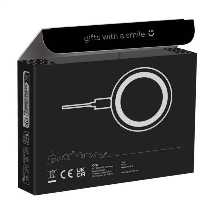 Chargeur sans fil | Magnétique | Recyclé | 15W | 3-en-1