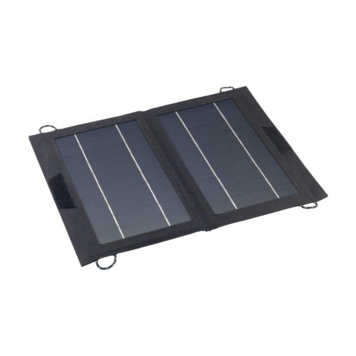 Zonnepaneel oplader | 10W | rPET | USB-A en USB-C