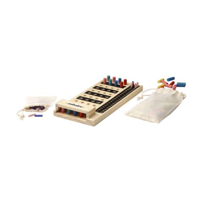 Jeu casse-tête Brain Buster | Bois de pin et bambou | 2 joueurs