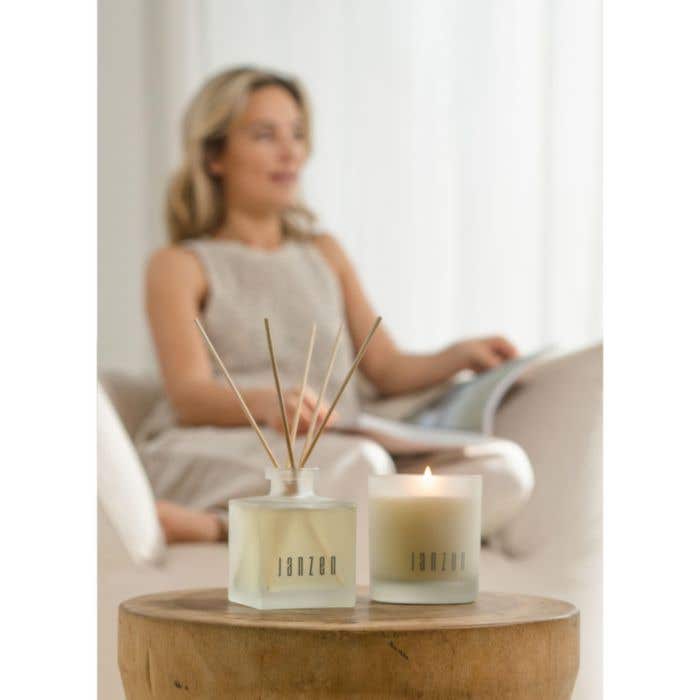 JANZEN Bougie parfumée Black 22 | Cire naturelle | Coffret cadeau