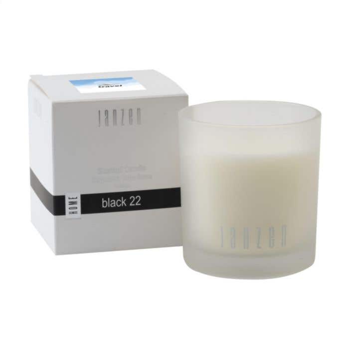 JANZEN Bougie parfumée Black 22 | Cire naturelle | Coffret cadeau