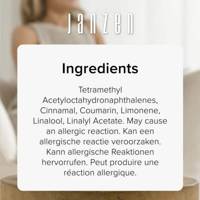 JANZEN Bougie parfumée Black 22 | Cire naturelle | Coffret cadeau