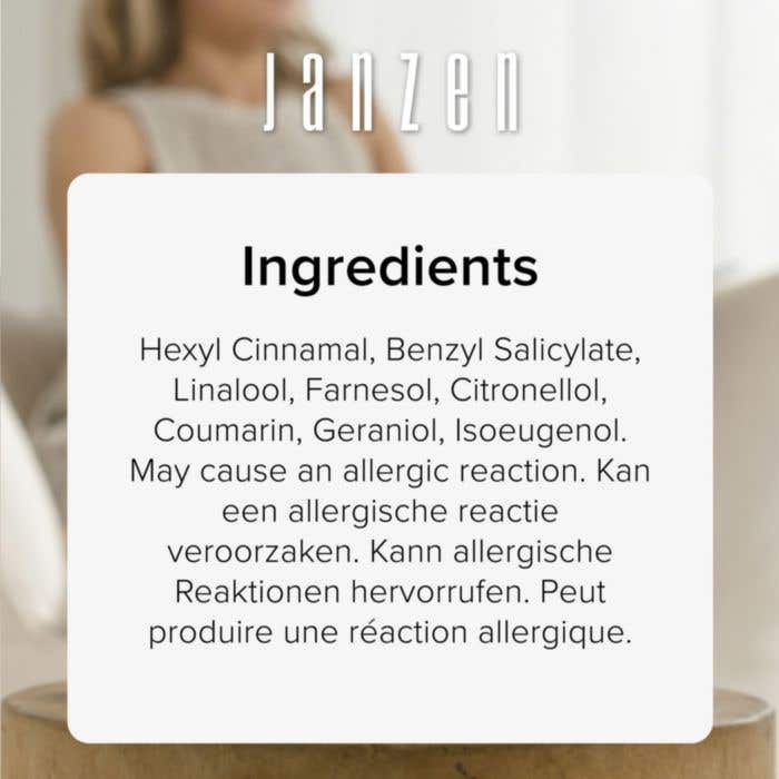 JANZEN Bougie Parfumée Skin 90 | Cire Naturelle | Boîte Cadeau