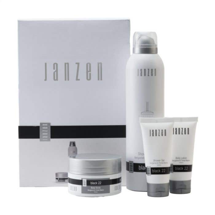 Janzen Gift Set Black 22 | 4 pièces | Soins du corps