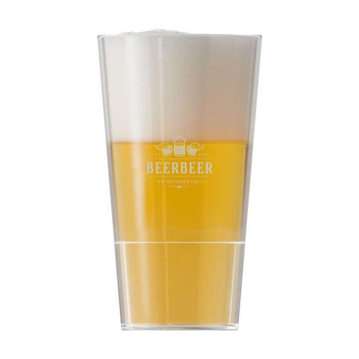 Verre à bière HappyGlass | Tritan | 330 ml | Empilable