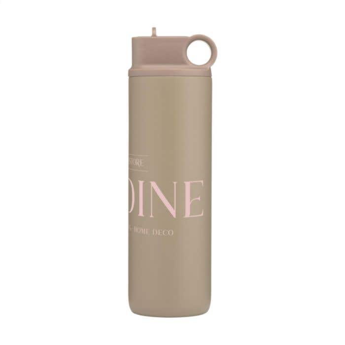 Sportfles | Gerecycled RVS | 800 ml | Dubbelwandig