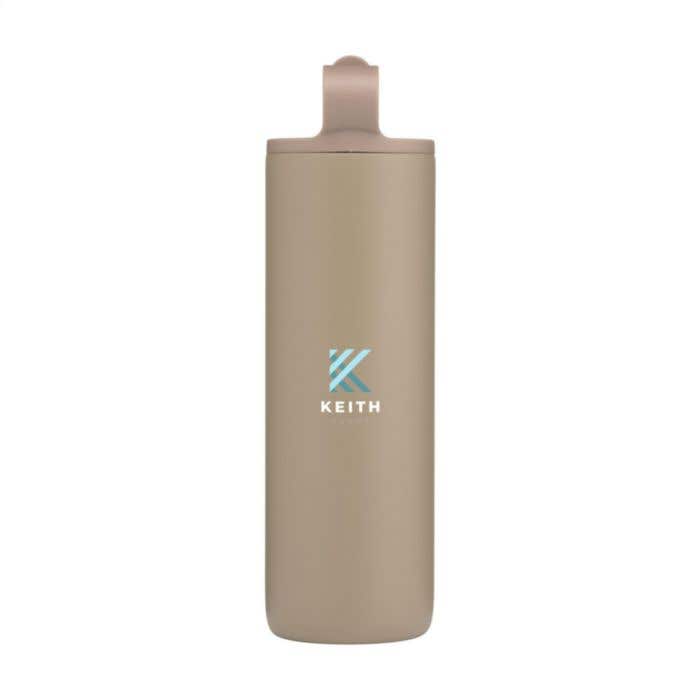 Sportfles | Gerecycled RVS | 800 ml | Dubbelwandig