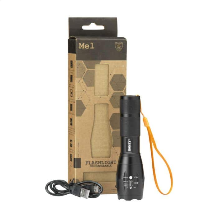 Lampe de poche Homey's | Aluminium | 150 lumen | Rechargeable