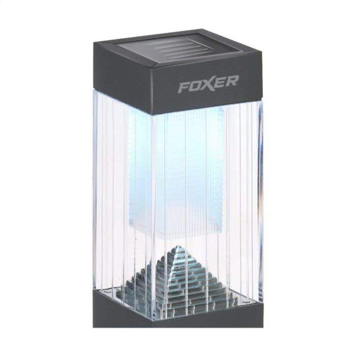 Grundig Lampe LED solaire | Acier inoxydable | Interrupteur crépusculaire automatique