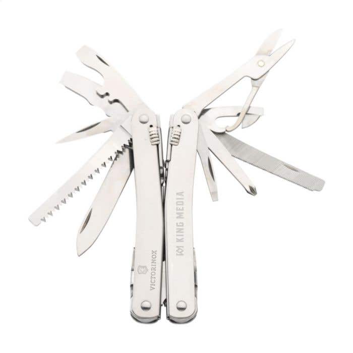 Multi-outil Victorinox Spirit X | 24 fonctions | Recyclé | Étui en cuir