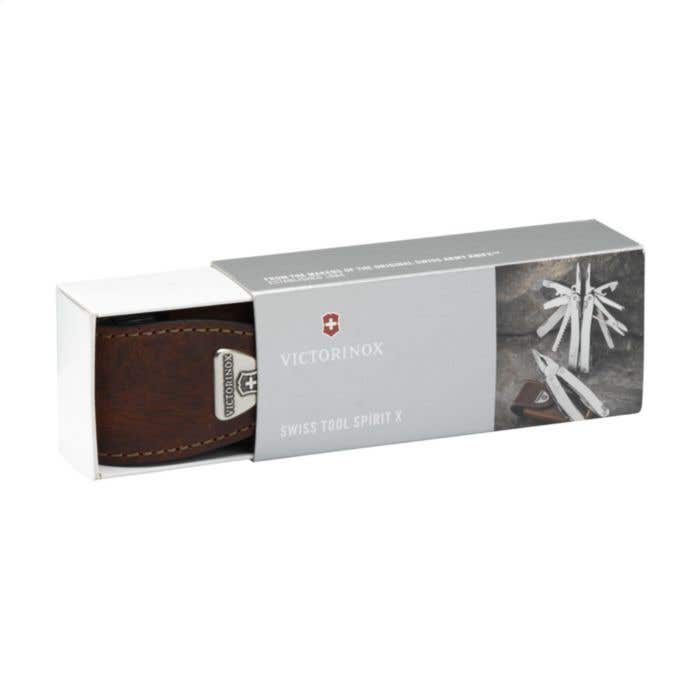 Multi-outil Victorinox Spirit X | 24 fonctions | Recyclé | Étui en cuir