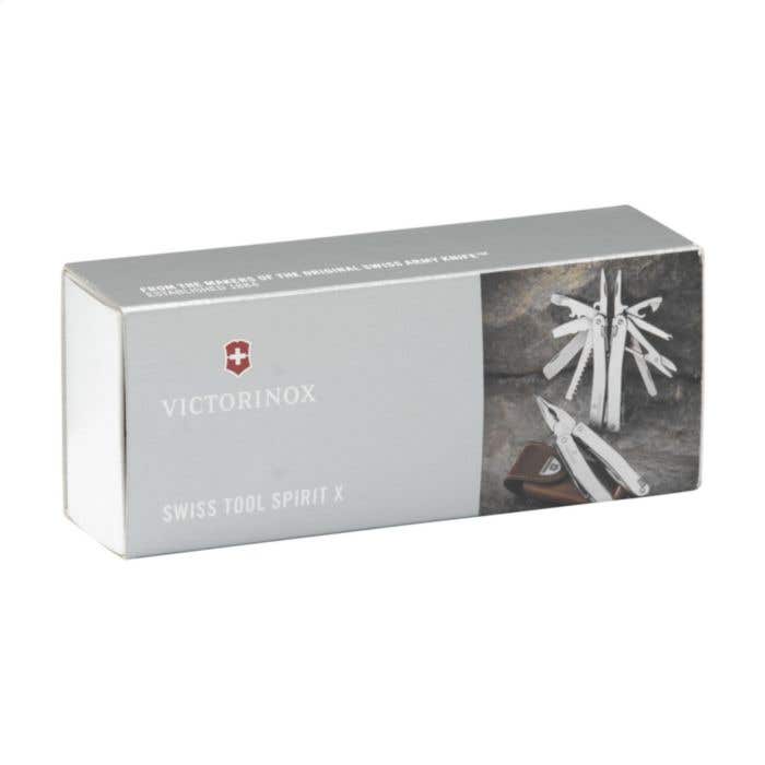 Multi-outil Victorinox Spirit X | 24 fonctions | Recyclé | Étui en cuir
