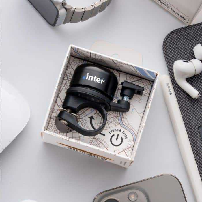 Fietsbel AirBell Pro | Bluetooth tracker | Apple Find My