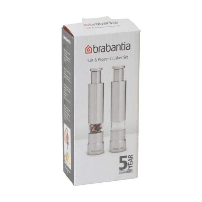 Brabantia | Zout- en pepermolen set | Gerecycled RVS