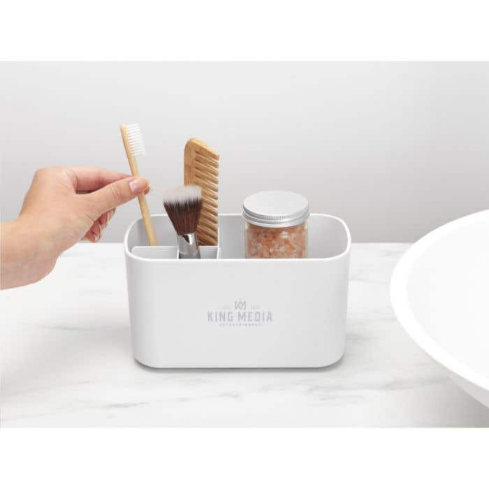 Brabantia | Caddy de salle de bain | Résistant à la corrosion | 5 compartiments
