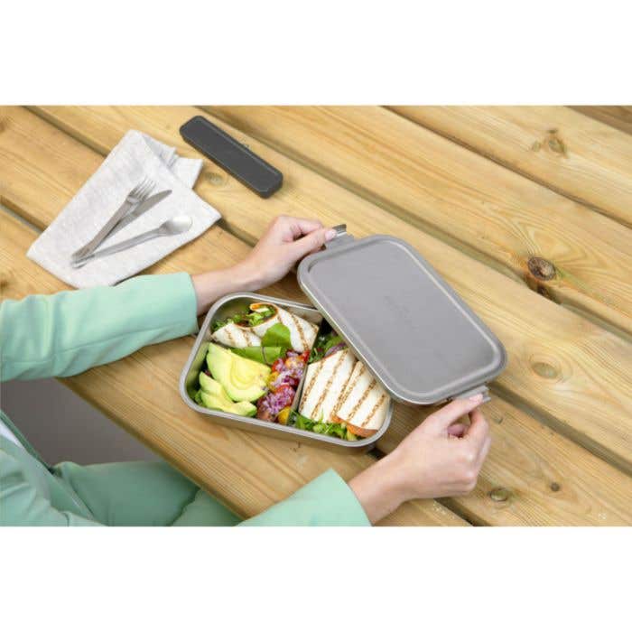 Brabantia Lunchbox | Acier inoxydable | 2 l | Recyclé