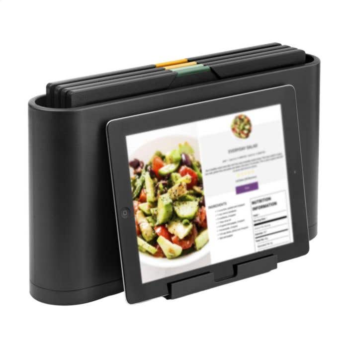 Ensemble de planches à découper Brabantia | Recyclé | 4 pièces | Code couleur