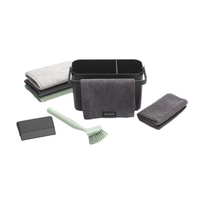 Brabantia | Set de nettoyage | Recyclé | Avec organisateur