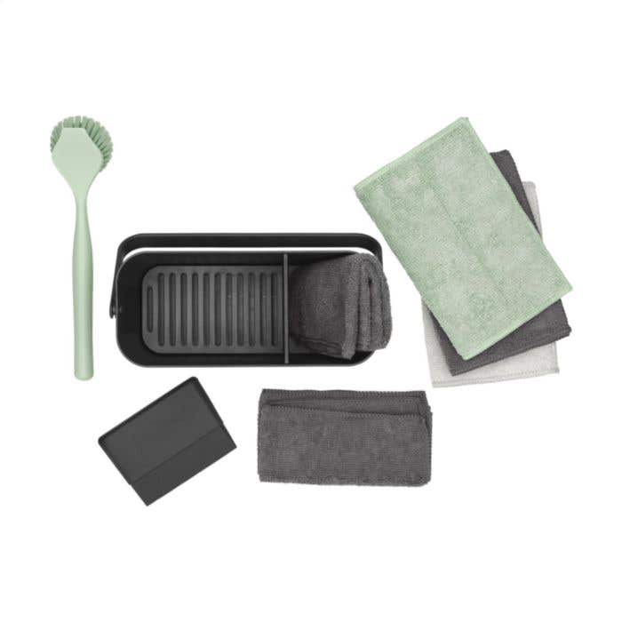 Brabantia | Set de nettoyage | Recyclé | Avec organisateur