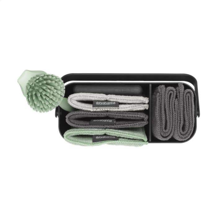 Brabantia | Set de nettoyage | Recyclé | Avec organisateur