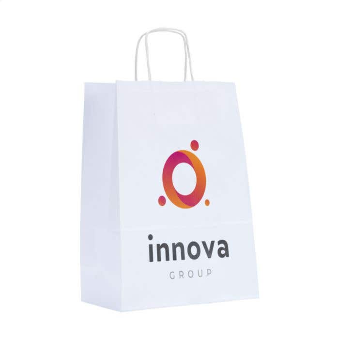 Papieren geschenktas | Gerecycled | A4