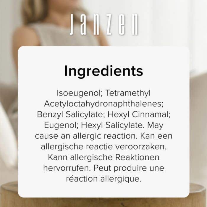 Janzen | Bougie parfumée Fuchsia 69 | Cire naturelle | Pot en verre