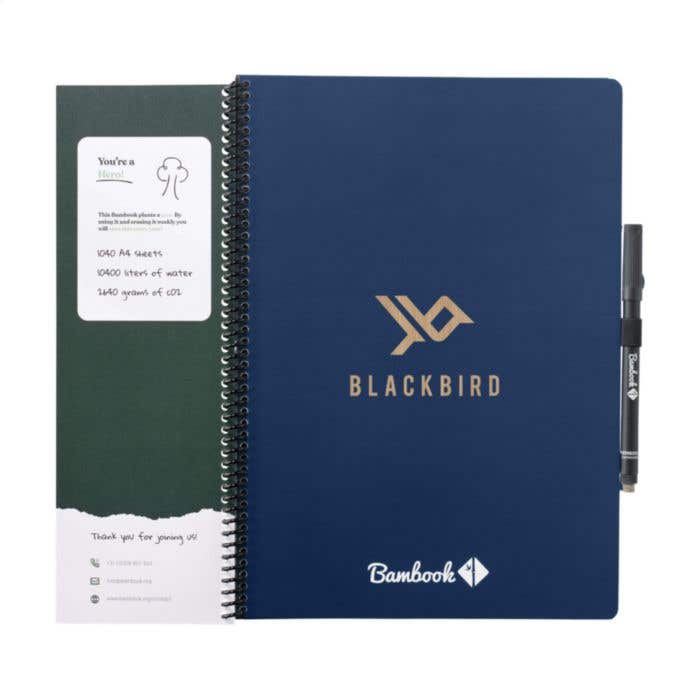 Bambook notitieboek | Uitwisbaar | A4 | Gelinieerd
