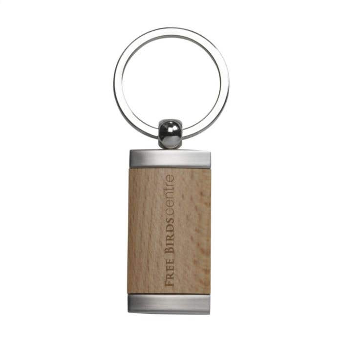 Porte-clés | Bois | Métal mat