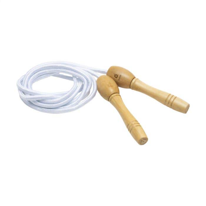 Springtouw | Hout | Comfortabele grip