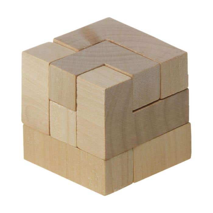 Puzzle | Bois | 4 x 4 x 4 cm