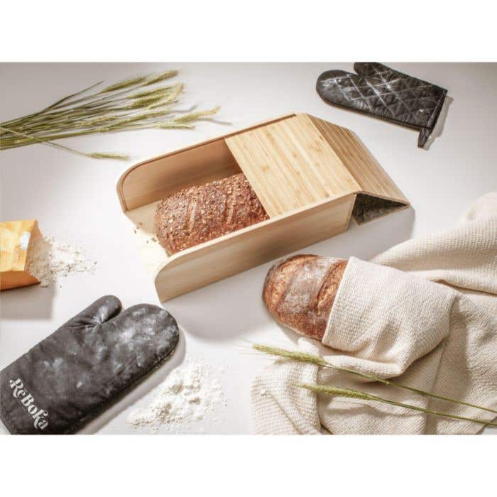 Gant de four | Coton | Matelassé | Avec boucle d'accrochage