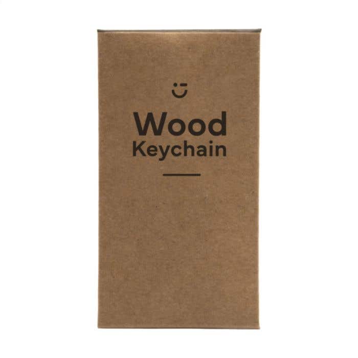 Porte-clés | Bois de hêtre | Rectangulaire