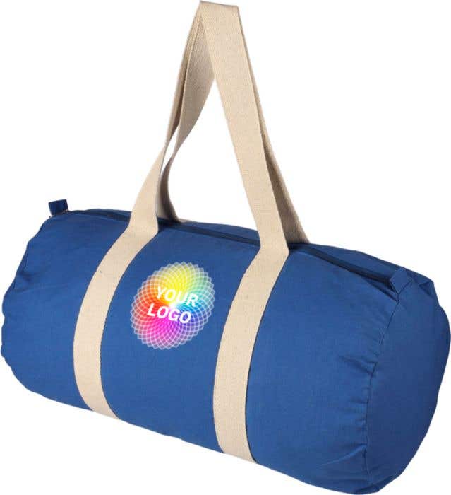 Sporttas Lobelia Colour | Katoen | OEKO-TEX® | Ritssluiting | Beige details