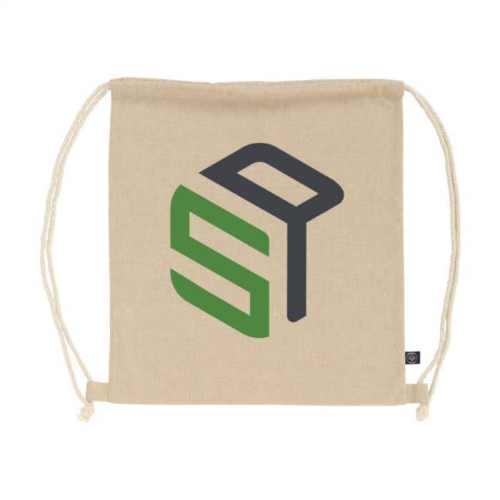 Rugzak | Gerecycled katoen | 8 l | Trekkoord
