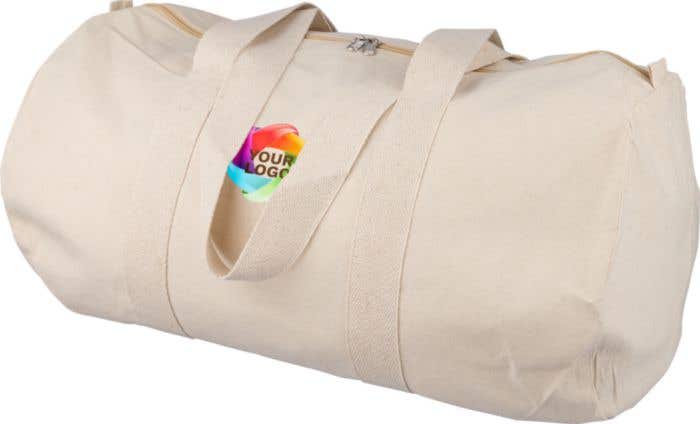 Sporttas Lobelia Natural | Katoen | OEKO-TEX&reg; | Ritssluiting